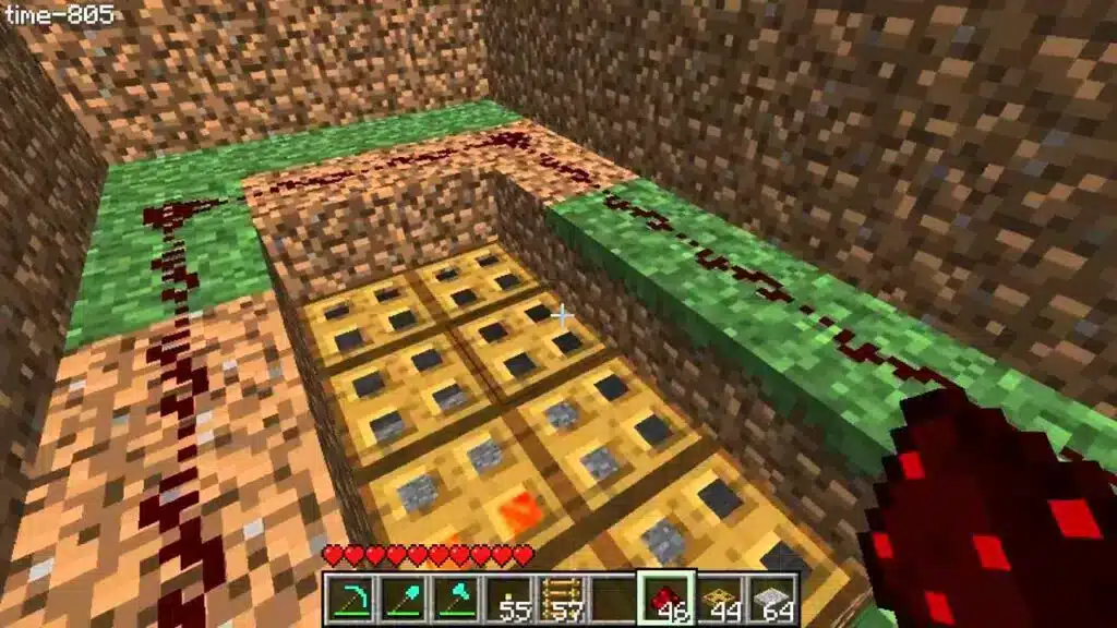  trapdoor в Minecraft
