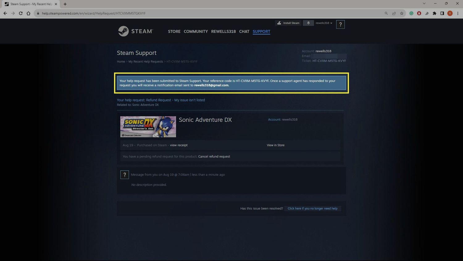 How To Refund A Game On Steam