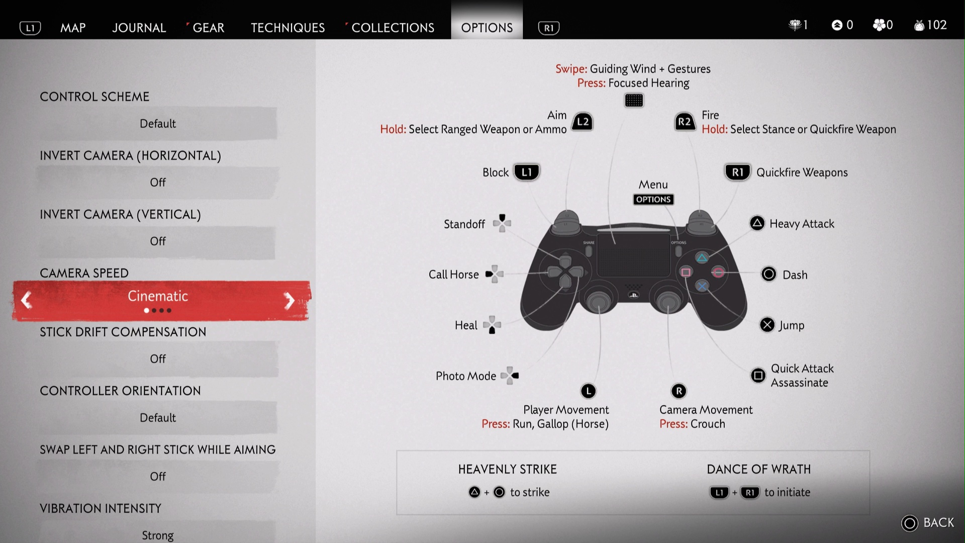 controles personalizados Ghost of Tsushima