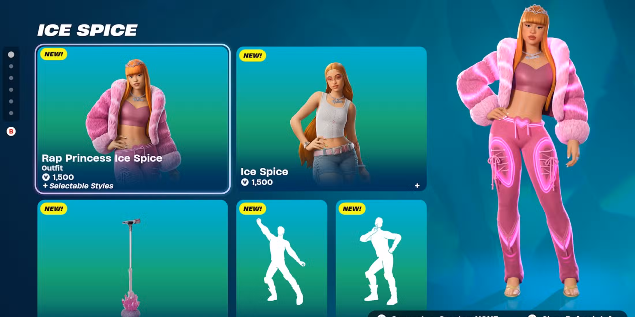 Ice Spice Fortnite