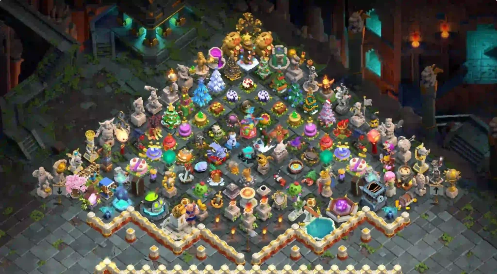 база Clash of Clans Ратуша 10