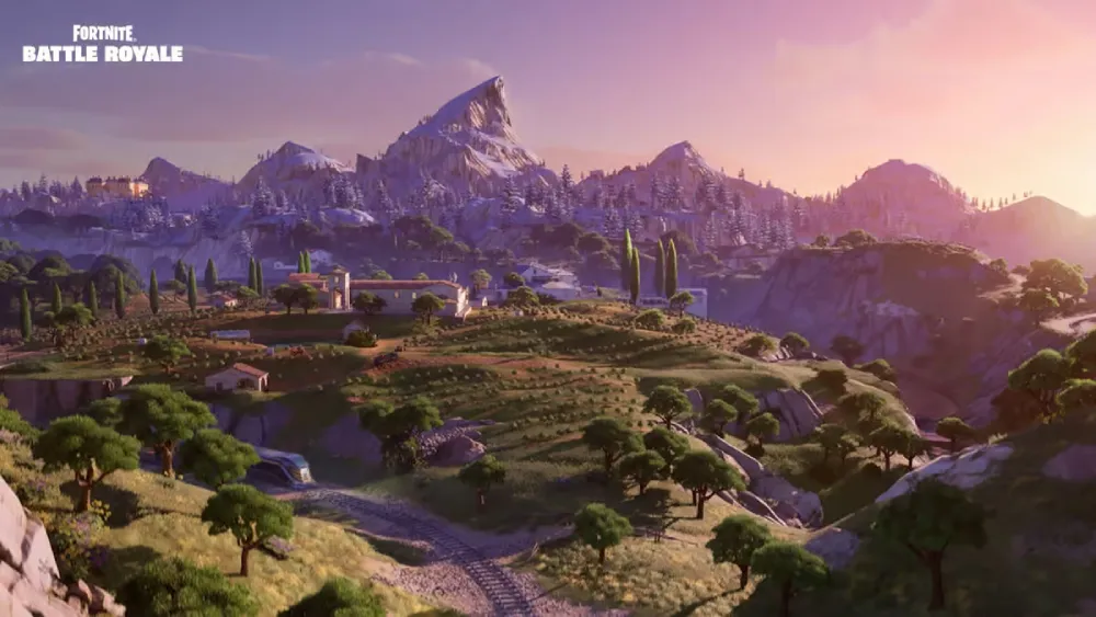 mapa do Fortnite Capítulo 5