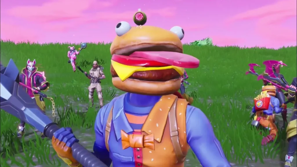 fortnite бургер