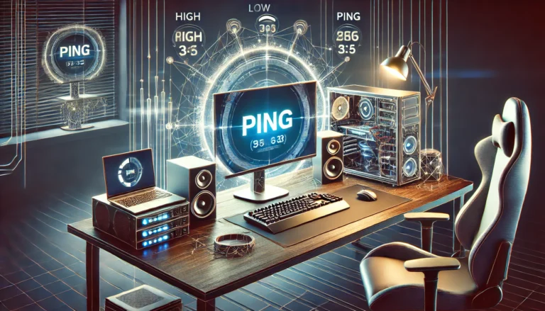 Ping ms للألعاب