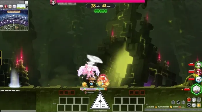 использование Maple Points в MapleStory