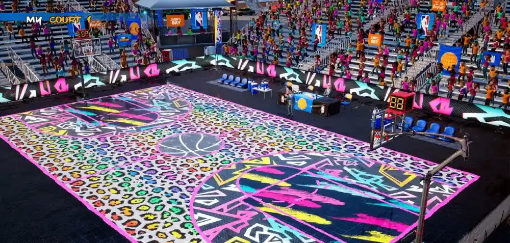 NBA 2K корт