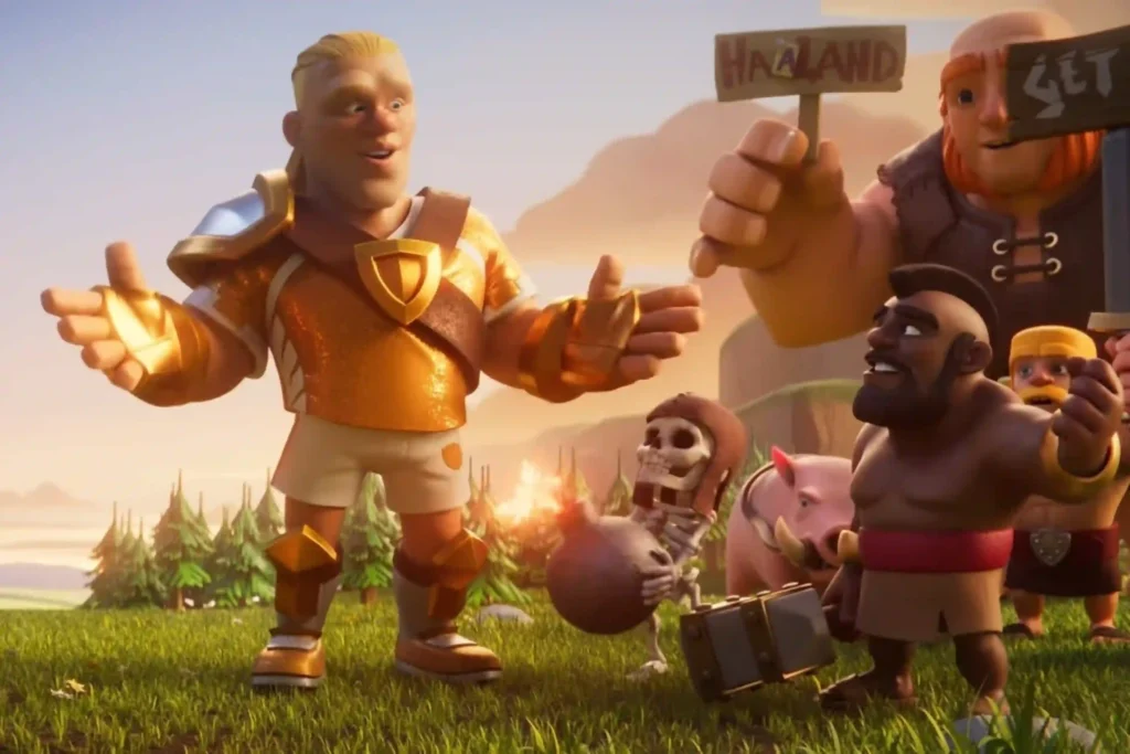 Clash of Clans Хааланд сотрудничество