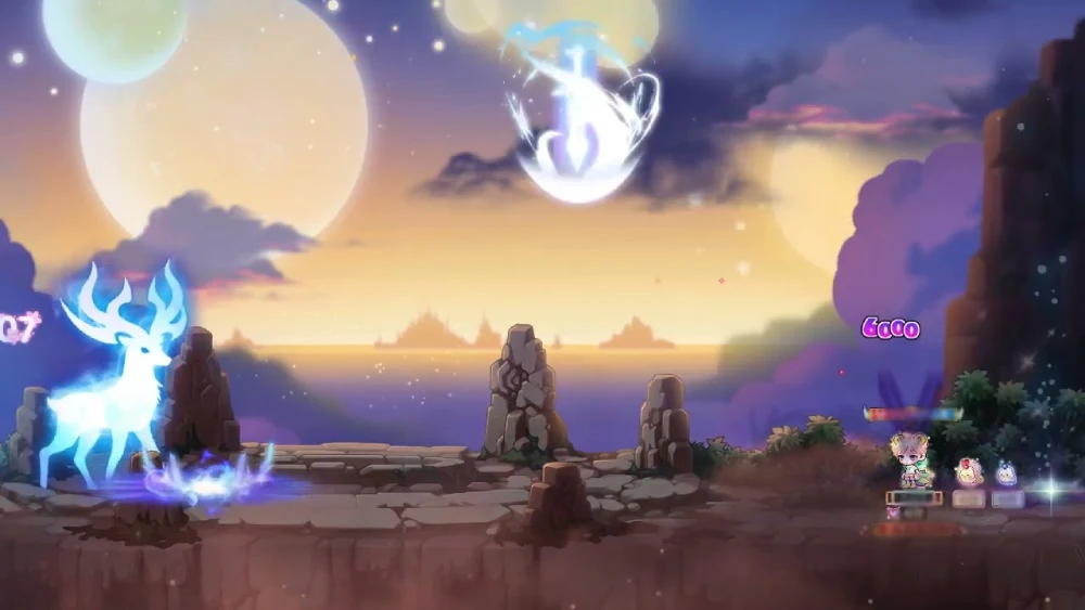 левый участок карты Seren MapleStory