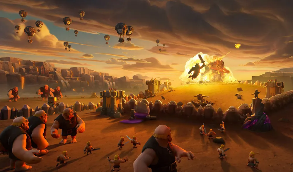 Clash of Clans стрелки