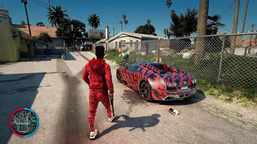 خوادم FiveM، GTA V