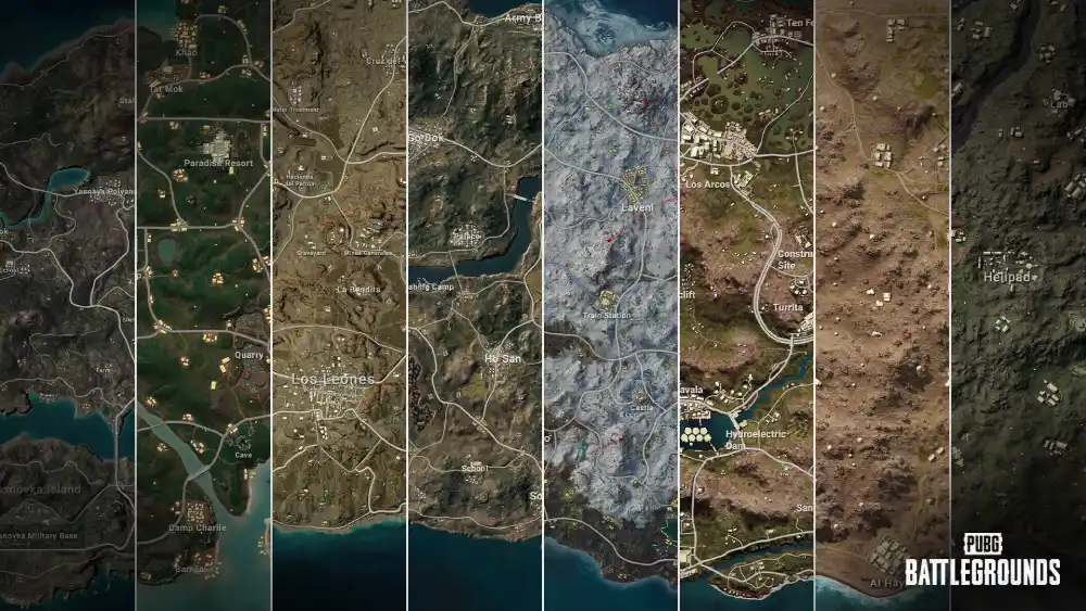 ротация карт PUBG