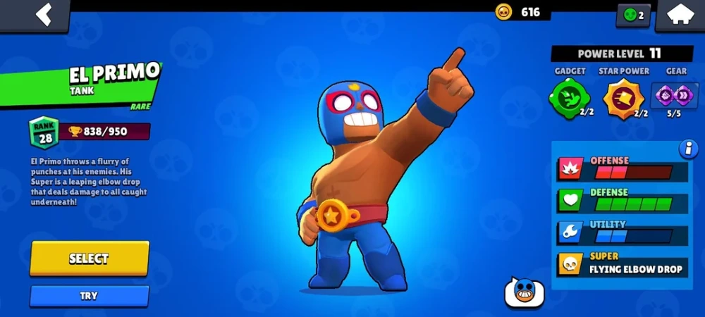 El Primo Brawl Stars