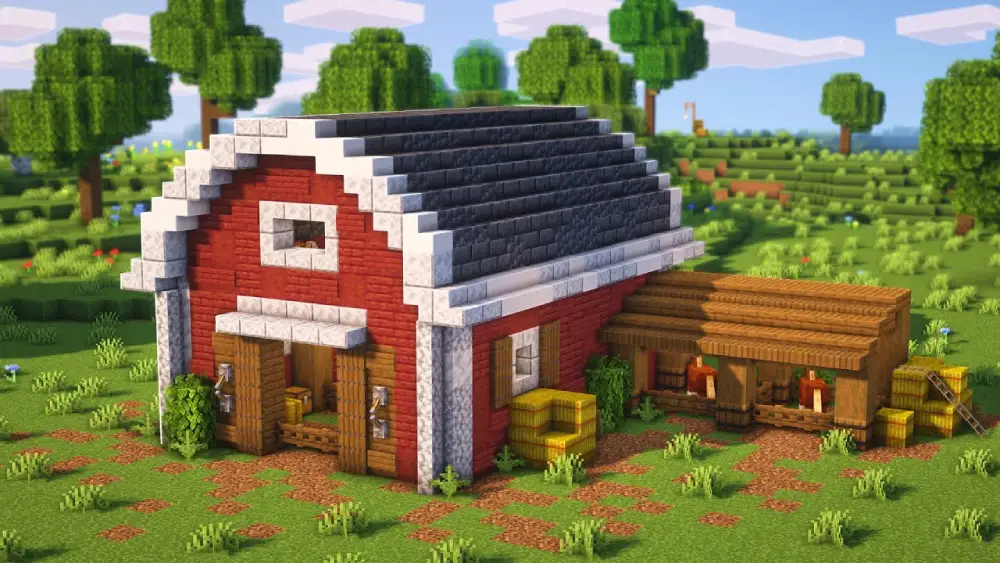 амбар Minecraft