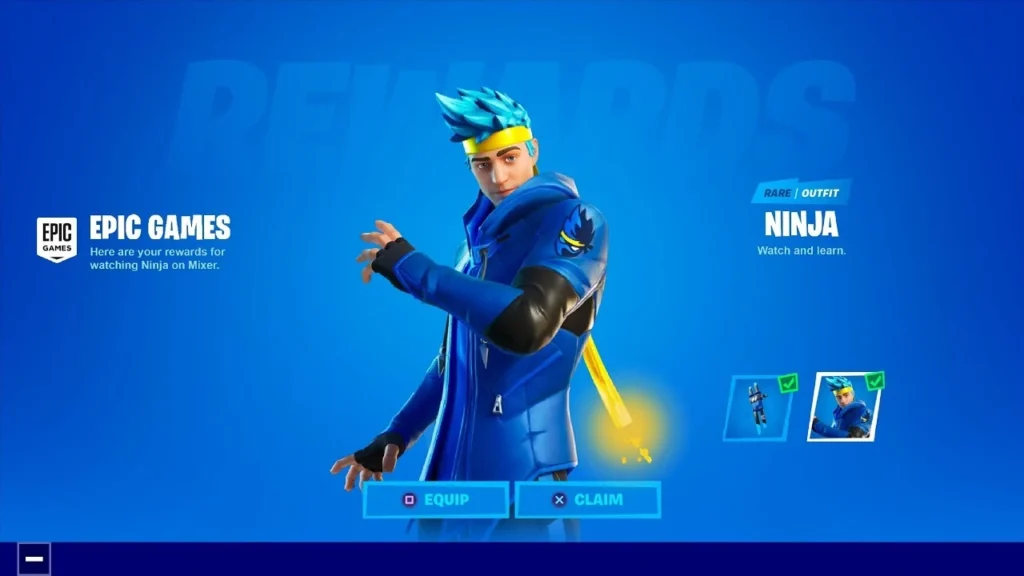 ninja fortnite