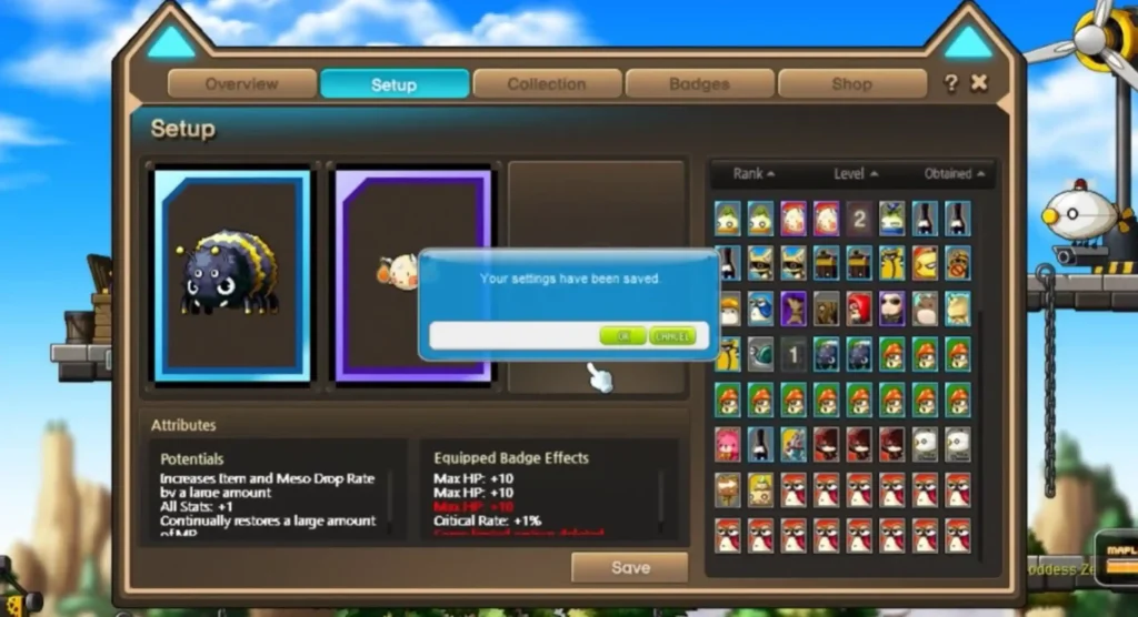 grand master outfit maplestory