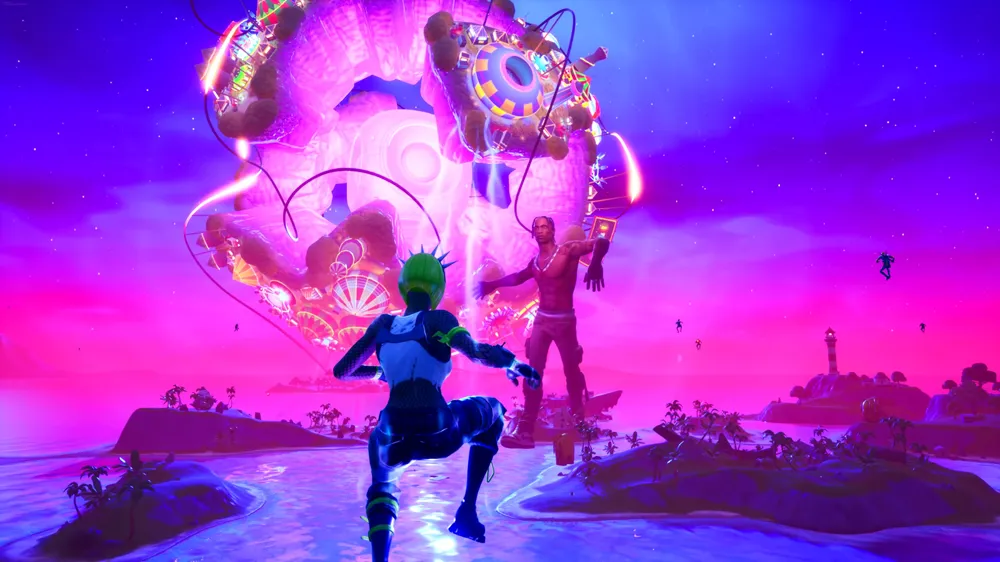 حدث Travis Scott في Fortnite