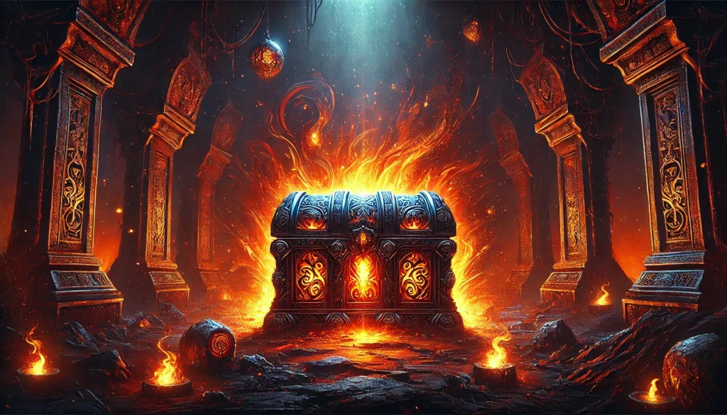dark fire chest lost ark