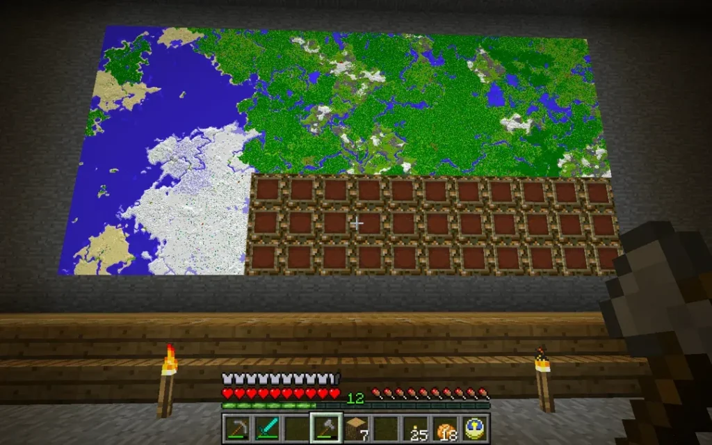 Minecraft Cartography Table