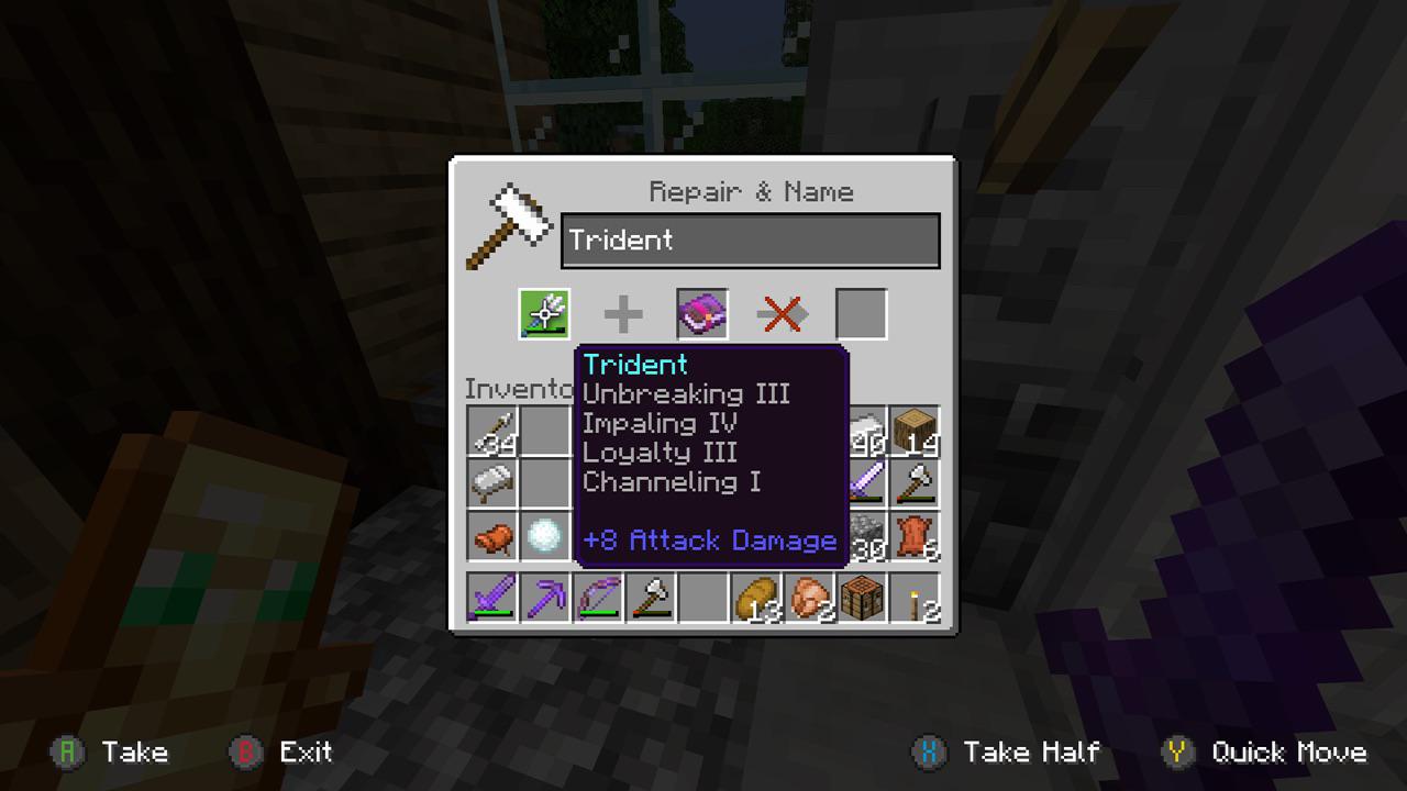 Impaling Minecraft