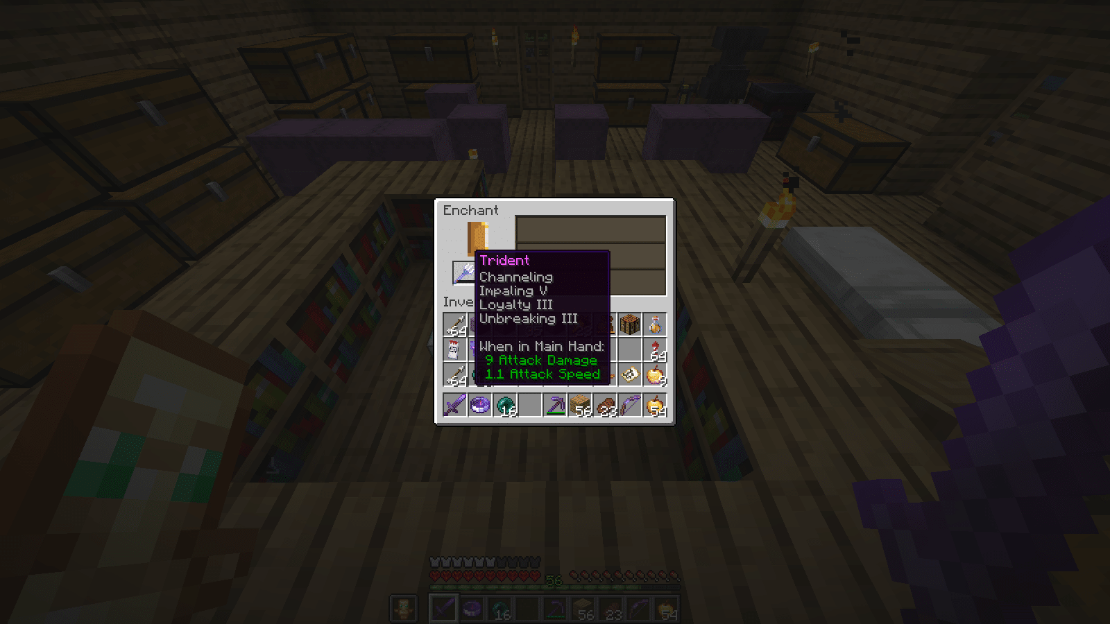 Impaling Minecraft