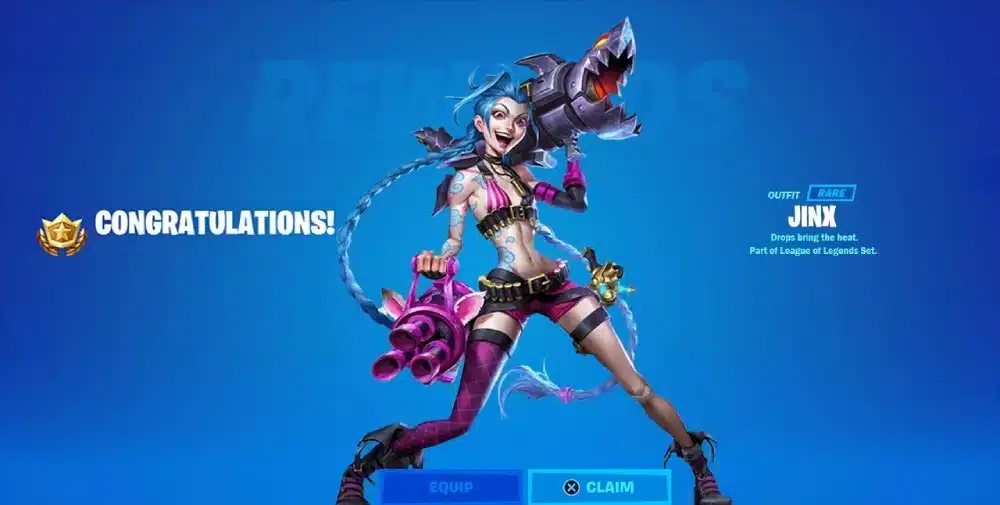 Jinx Fortnite Skin