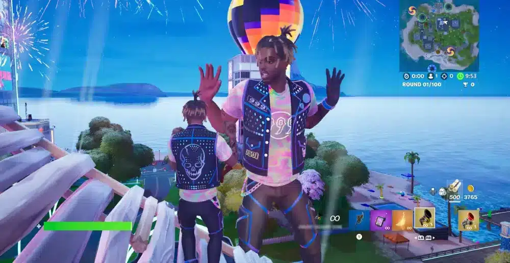 What is the Juice WRLD Fortnite event content you can play right now? juice wrld fortnite