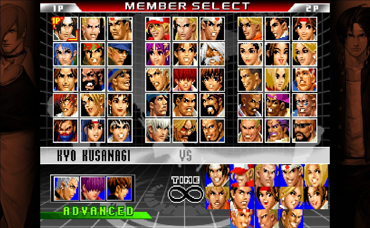 personagens de King of Fighters