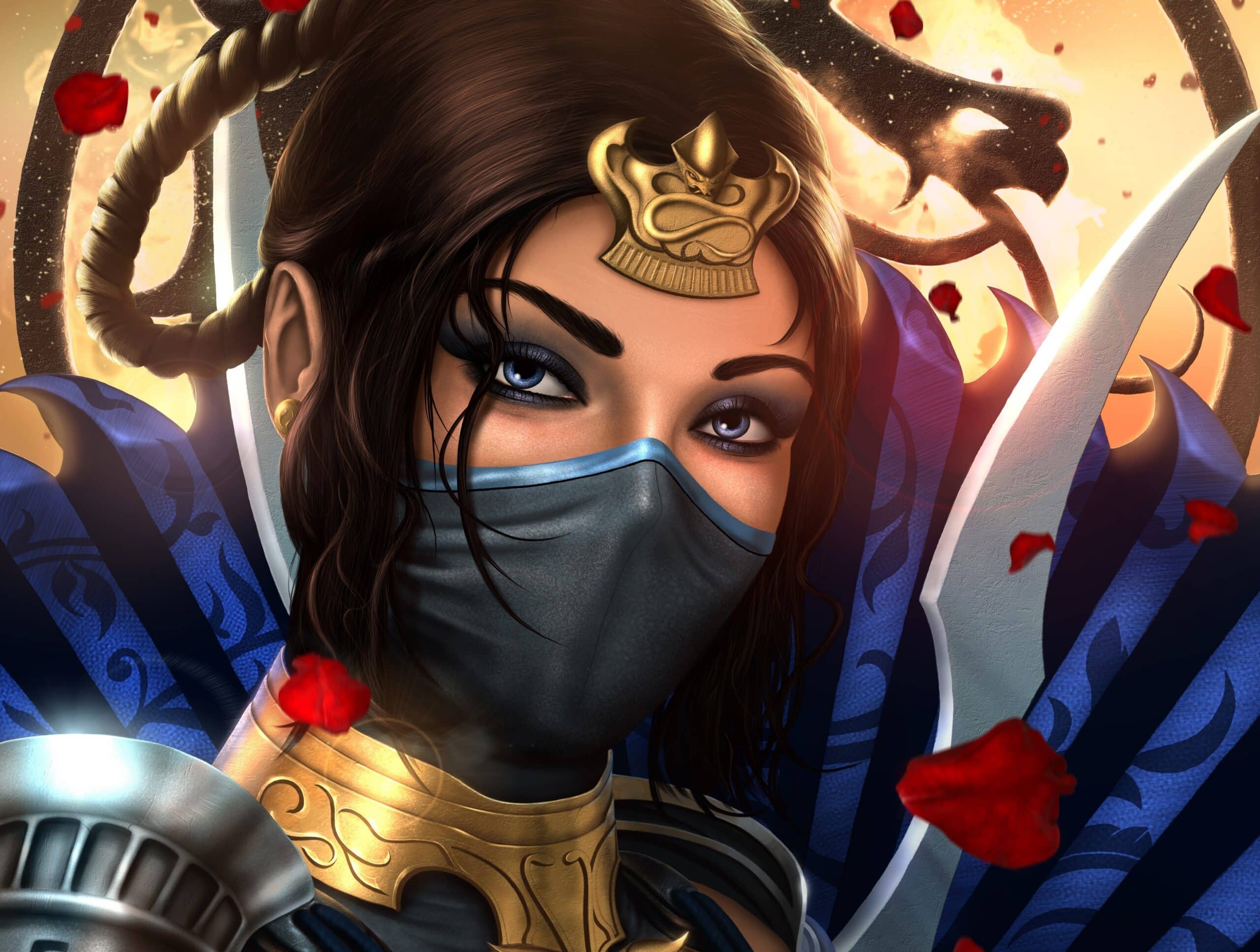 Kitana em Mortal Kombat