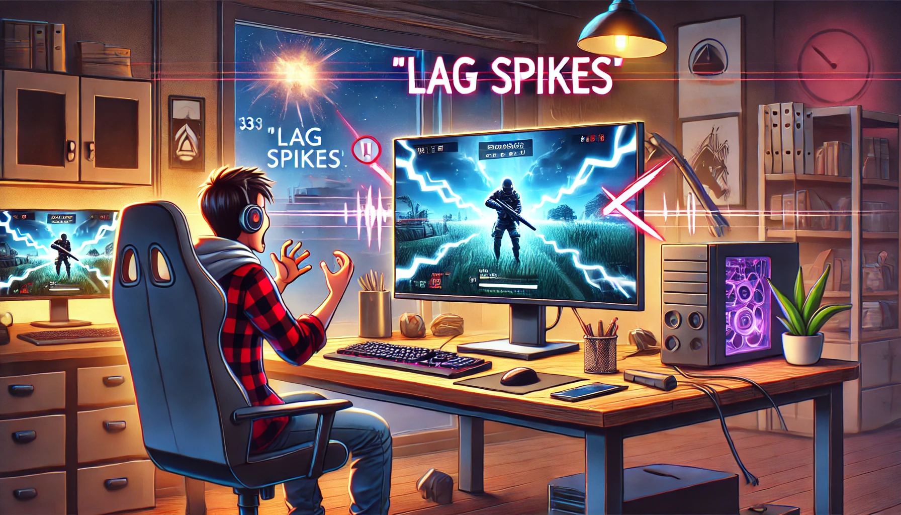 lag spikes