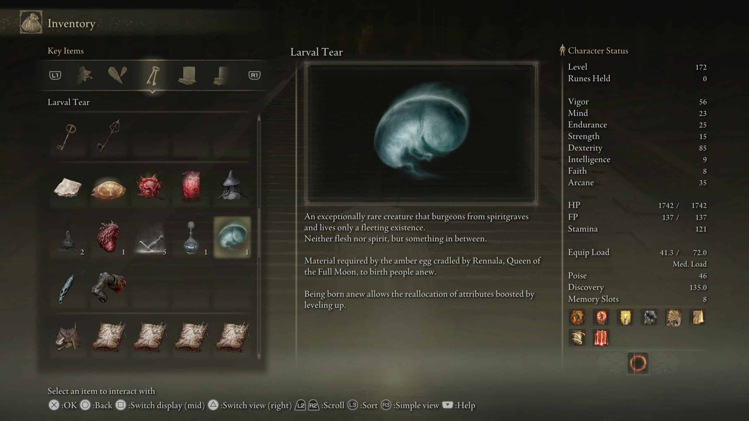 Larval Tear Elden Ring