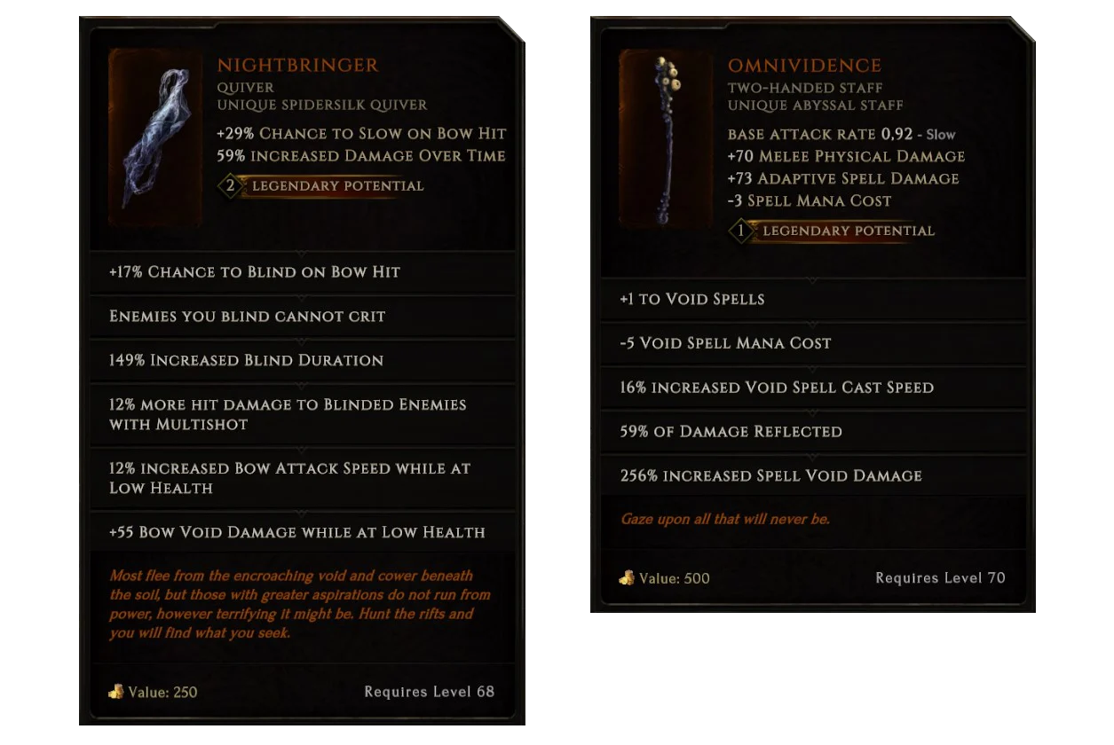 Last Epoch Legendary Potential: Gear Mastery and Gameplay Enhancements