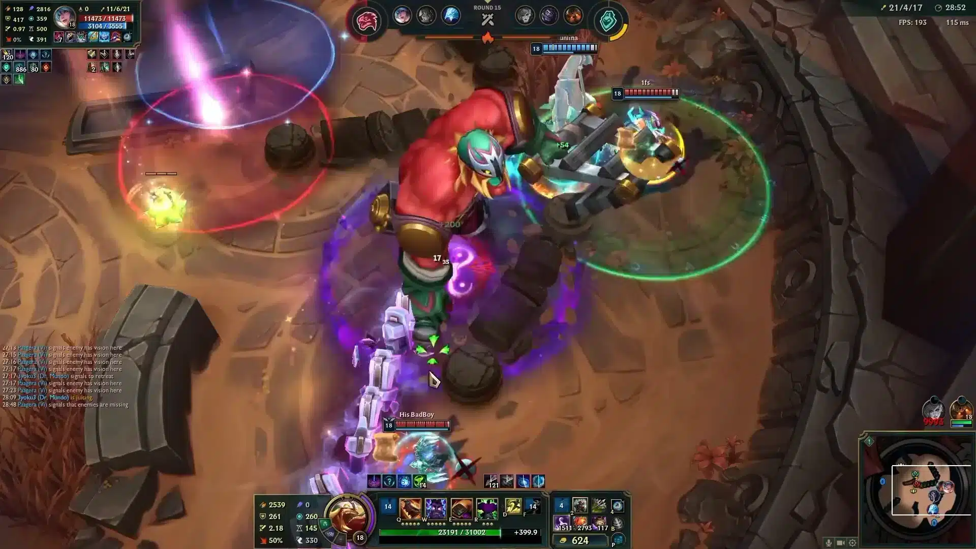 League Of Legends Arena
