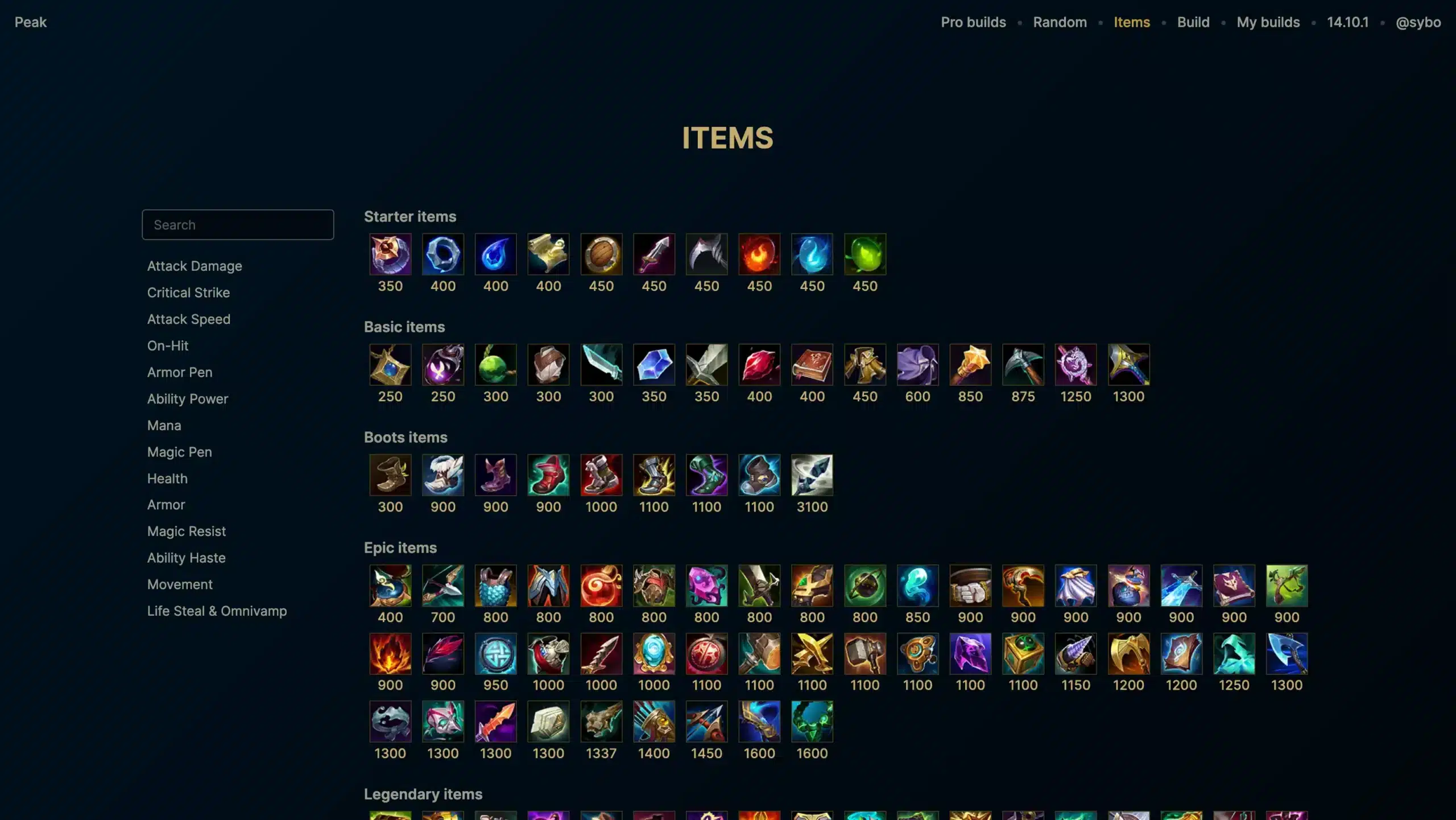 League Of Legends Builds