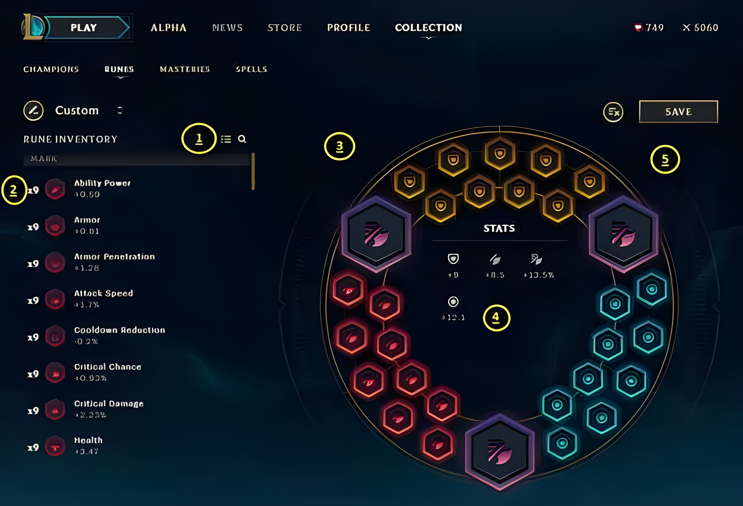 League Of Legends Runes