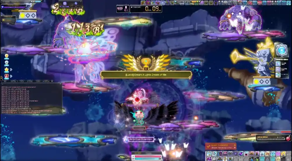 lucid maplestory Lucid Boss Fight Phases
