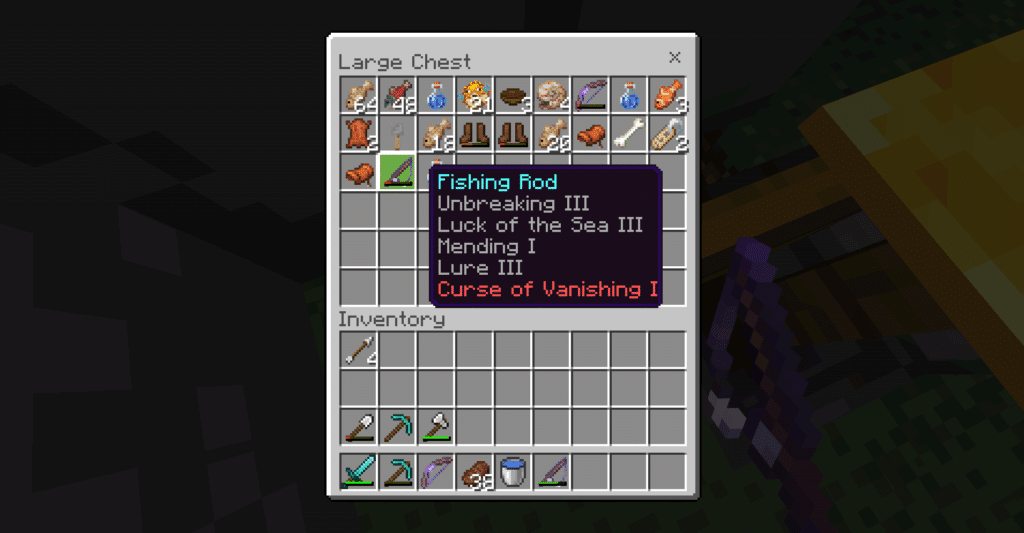 Sorte do Mar Minecraft