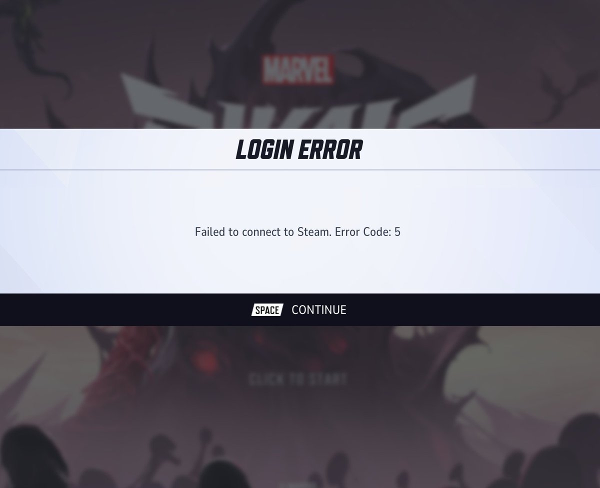 Current image: Marvel Rivals Error Code 5