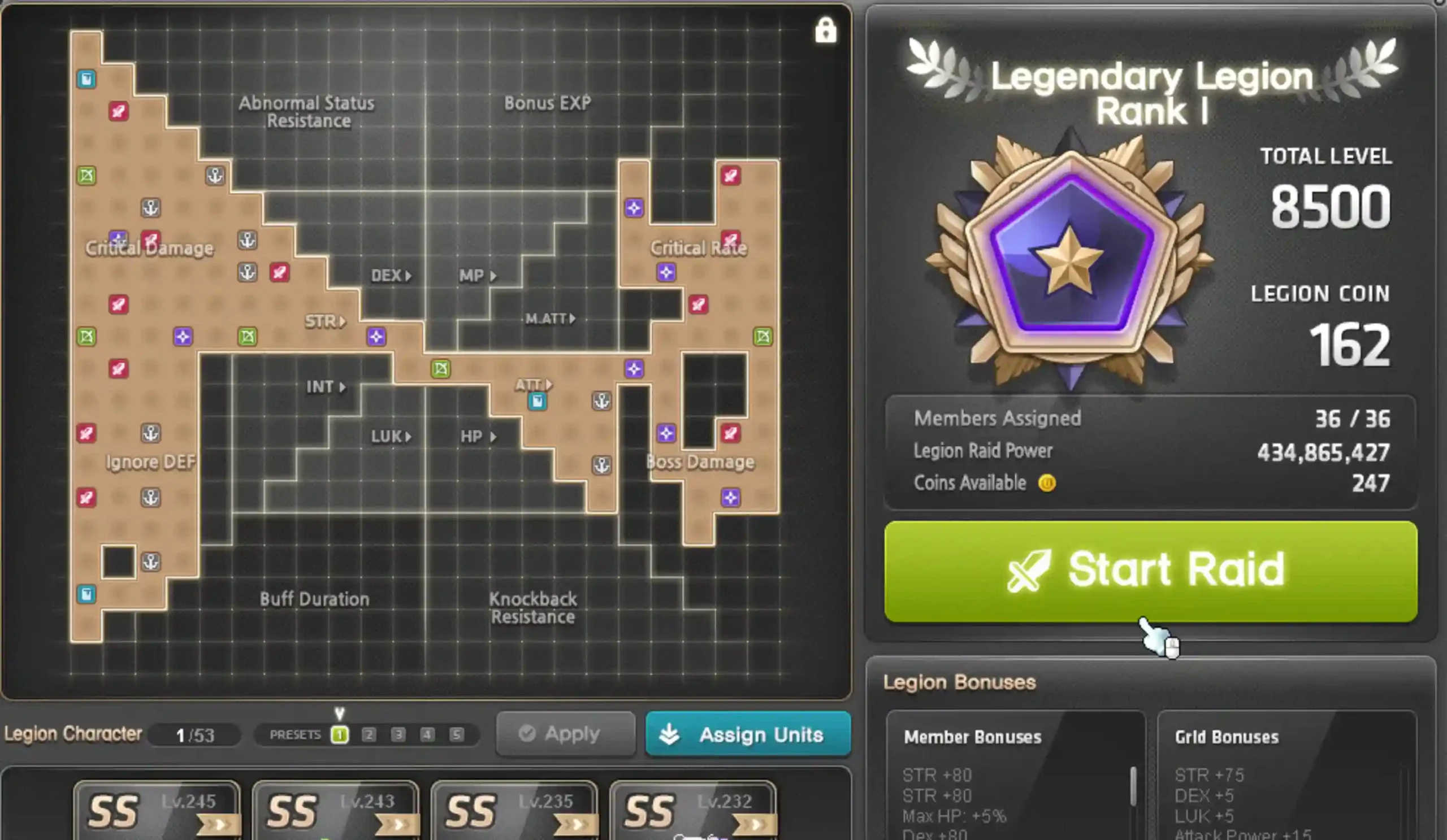 maplestory legion Legion Artifacts and Their Utilization