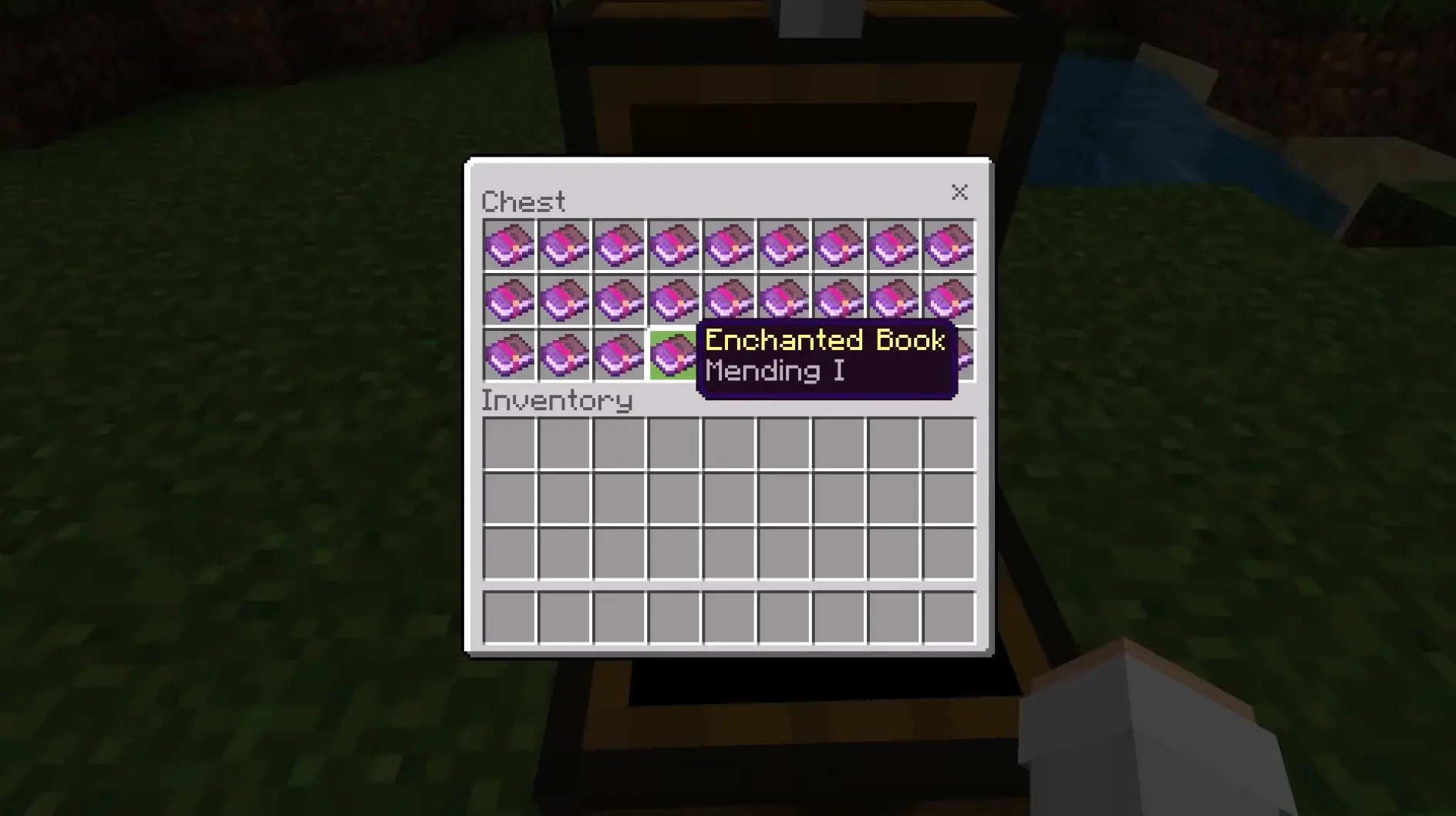 Mending Minecraft