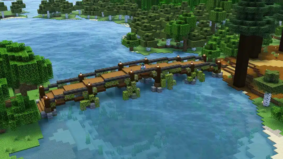 Current image: Minecraft Bridges