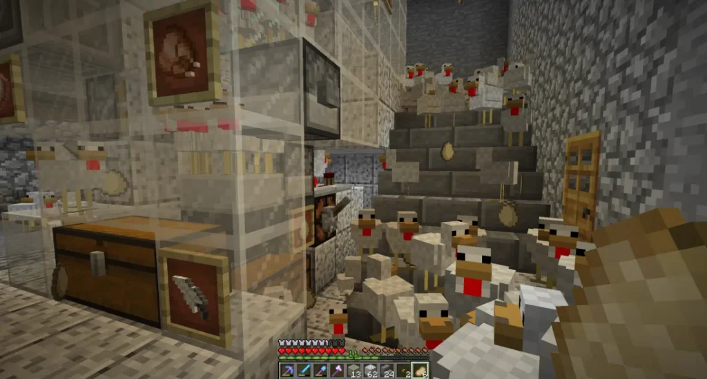 galinha Minecraft