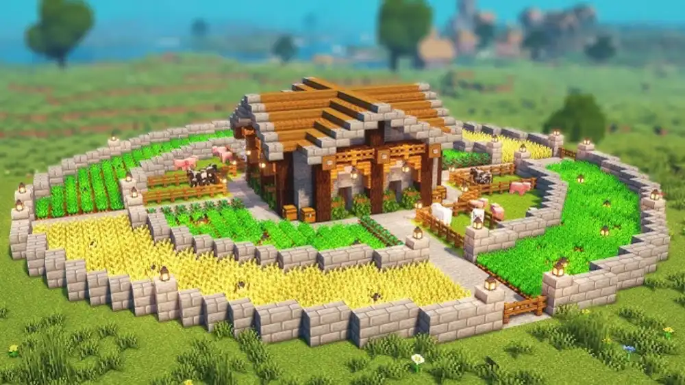 как сделать круг в Minecraft