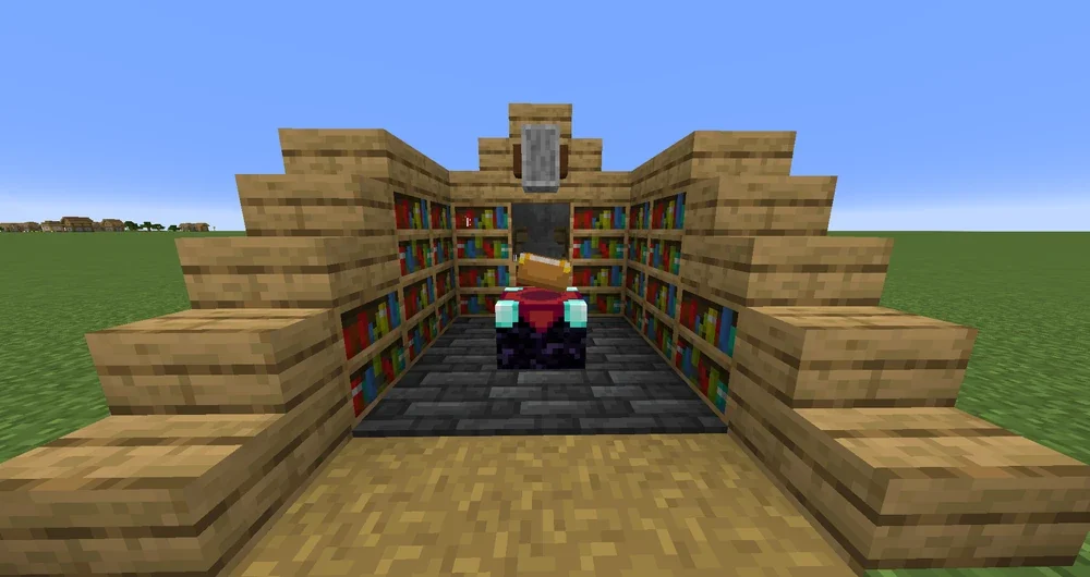 mesa de encantamientos Minecraft