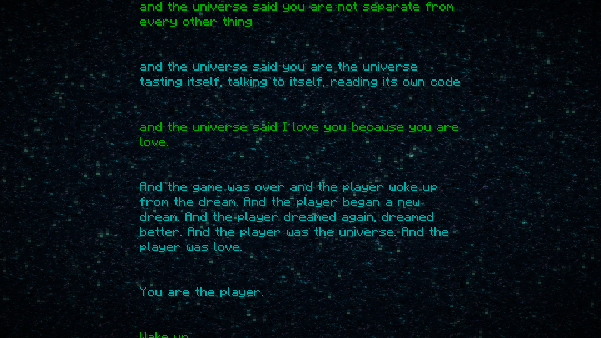Minecraft End Poem