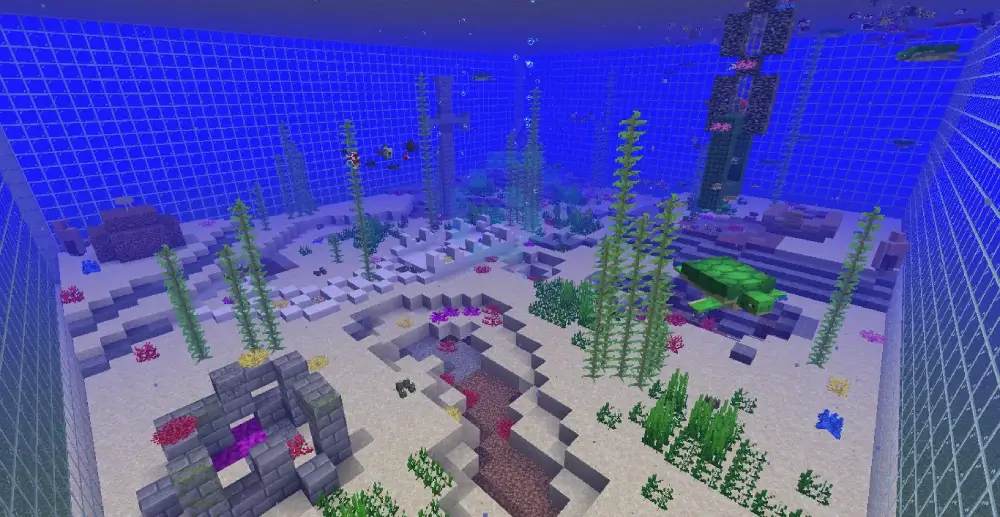 peces en Minecraft