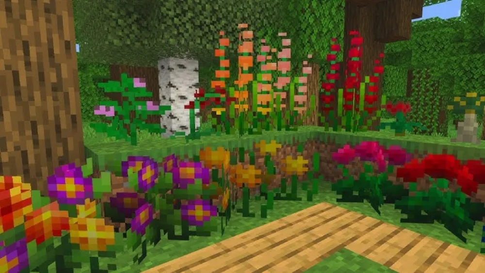 flores do minecraft