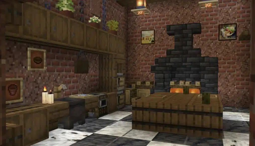 minecraft kitchen