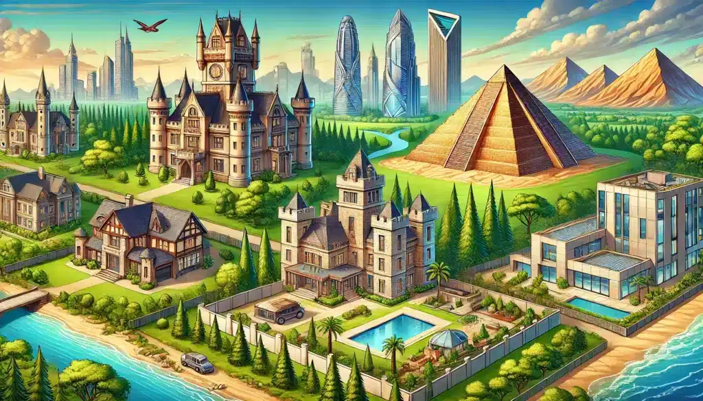 особняк Minecraft
