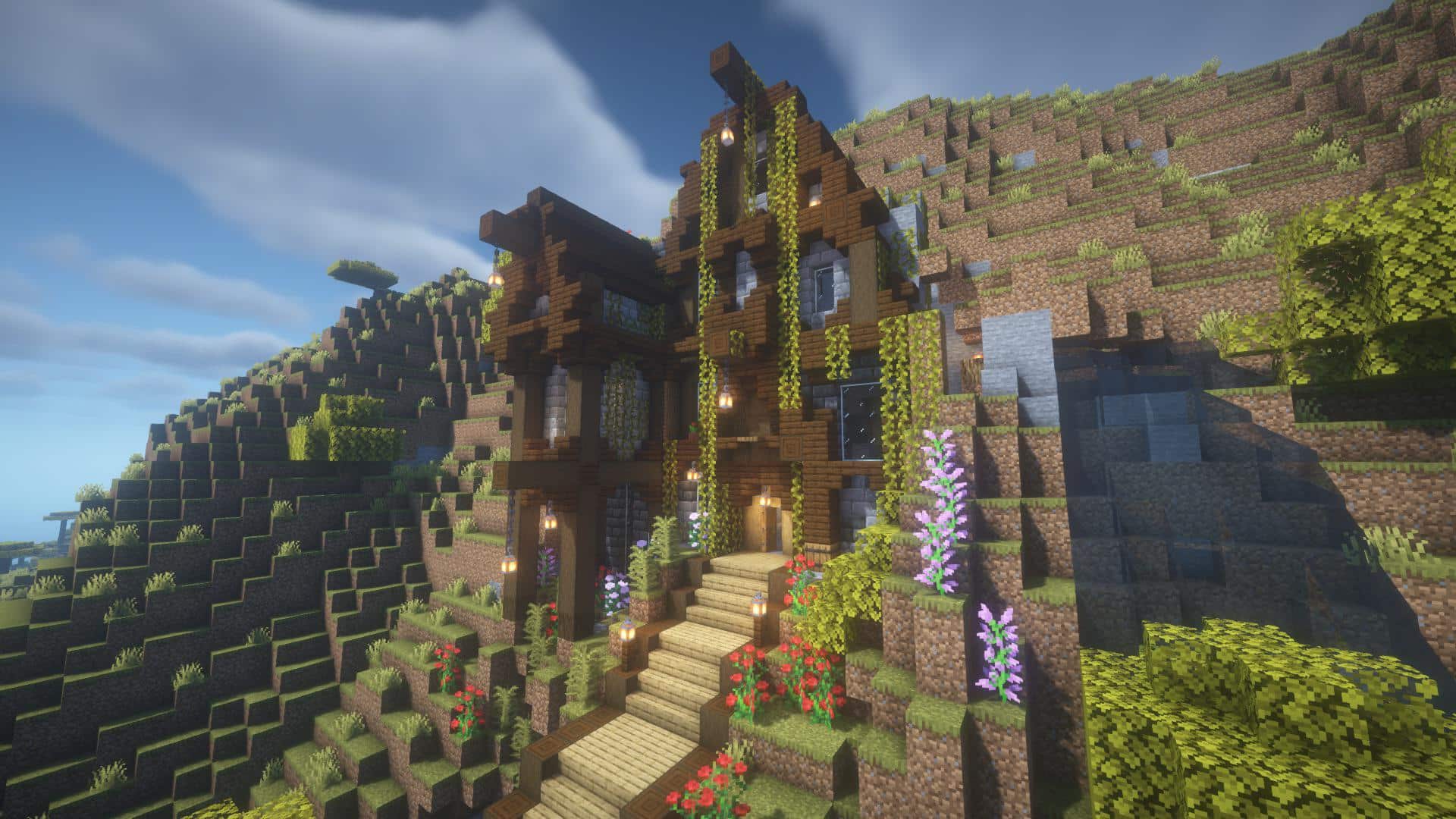 Minecraft Mountain House