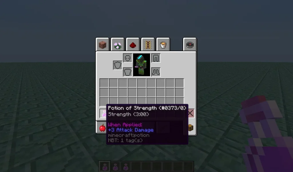 receitas de poções Minecraft
